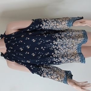 LTX Sportswear USA Women's Cold Shoulder Long Sleeve Tunic Top Loose Blouse Shir